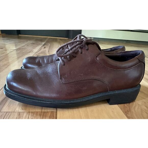Rockport Mens Style Crew Apron Toe Lace Up Keegan Oxford Dress Shoes 8.5 - Picture 2 of 7